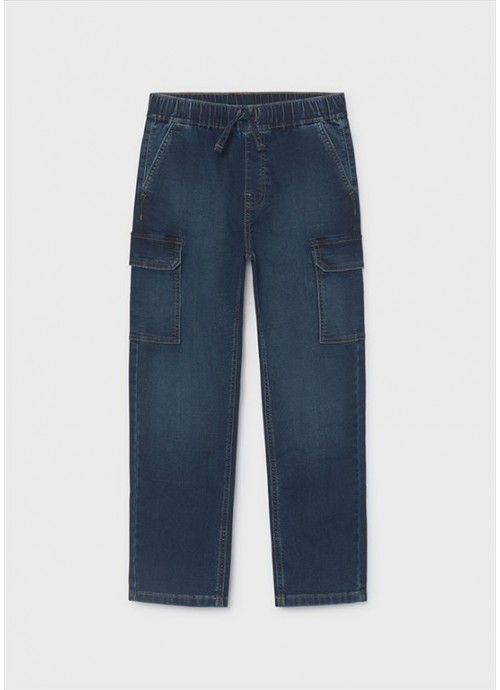 Παντελόνι τζην jogger fit Mayoral