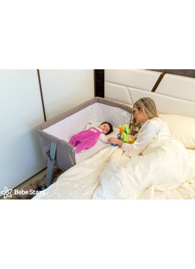Bebe Stars Λίκνο Side to Mom Beige Bebe Stars Λίκνο Side to Mom Beige